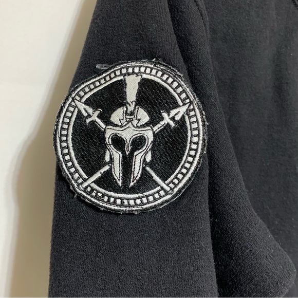 Black Crew Neck Men’s Pull On Sweatshirt Size Small - Picture 5 of 7